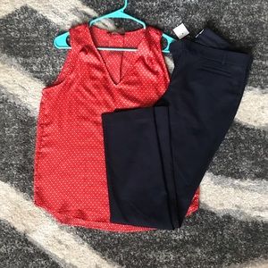 Banana Republic Short Sleeve Blouse